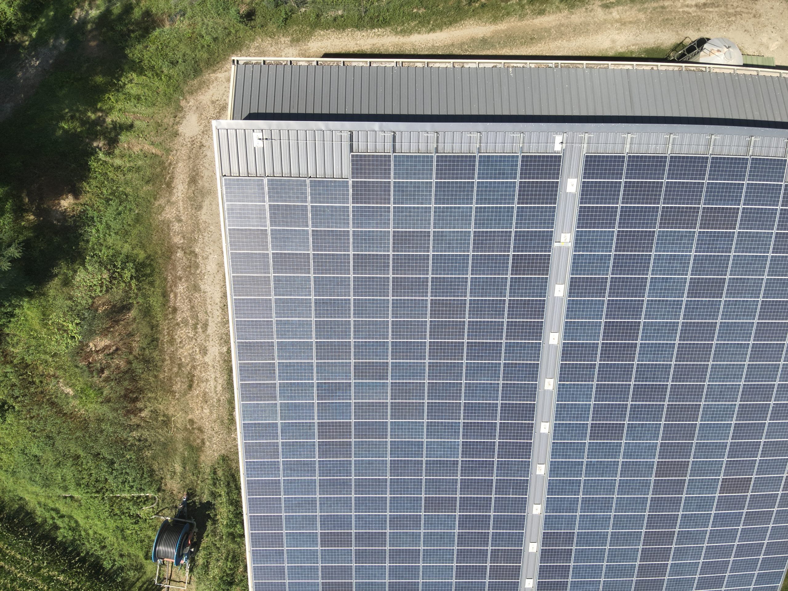 Inspection de panneaux solaires et fermes agricoles