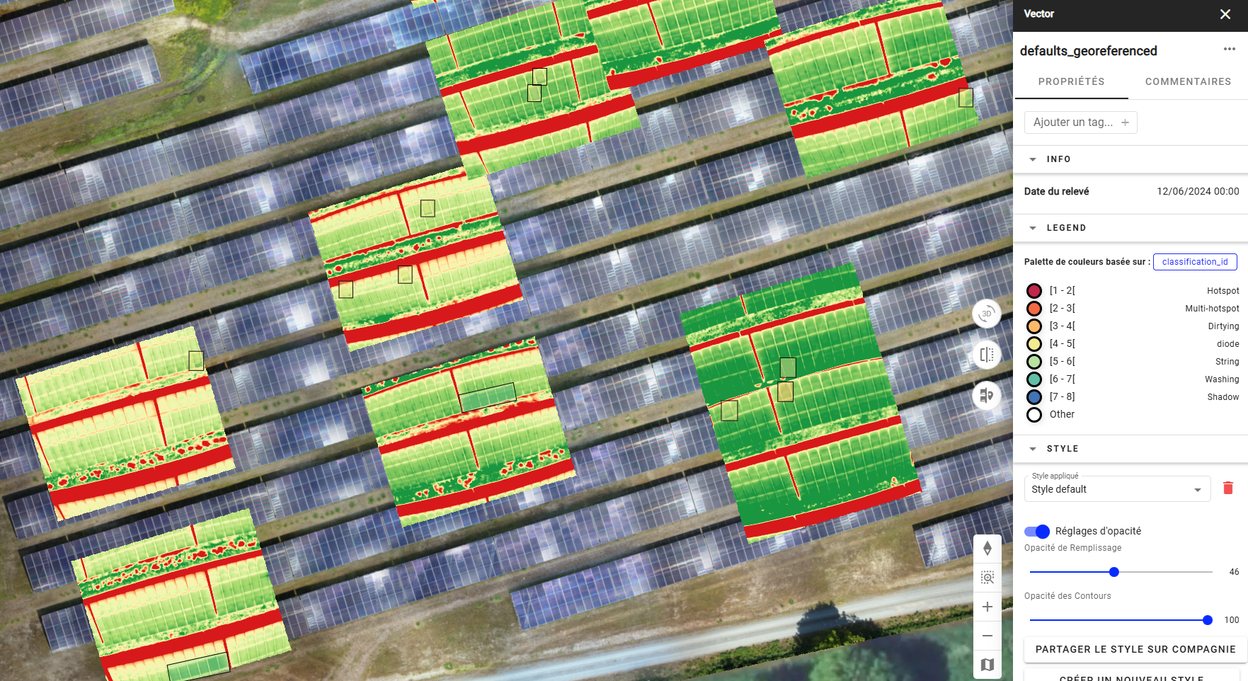 Les différents types de défauts thermique sur panneaux solaires